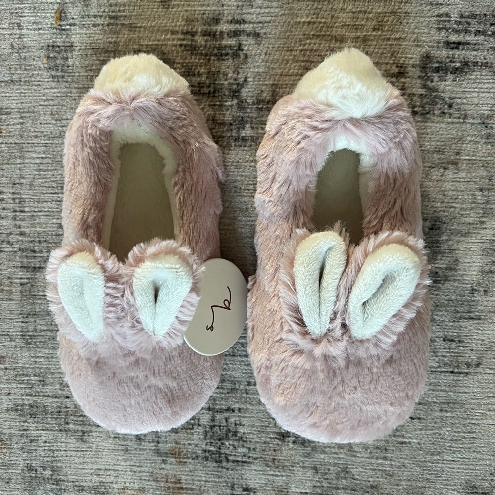 Jamie Kay Bunny Slippers NWT